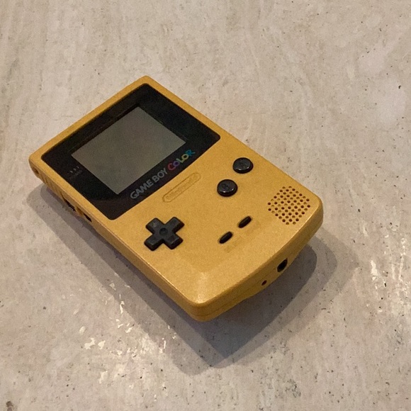 Nintendo Game Boy Color Console System Handheld Dandelion Yellow Gameboy - Picture 14 of 16